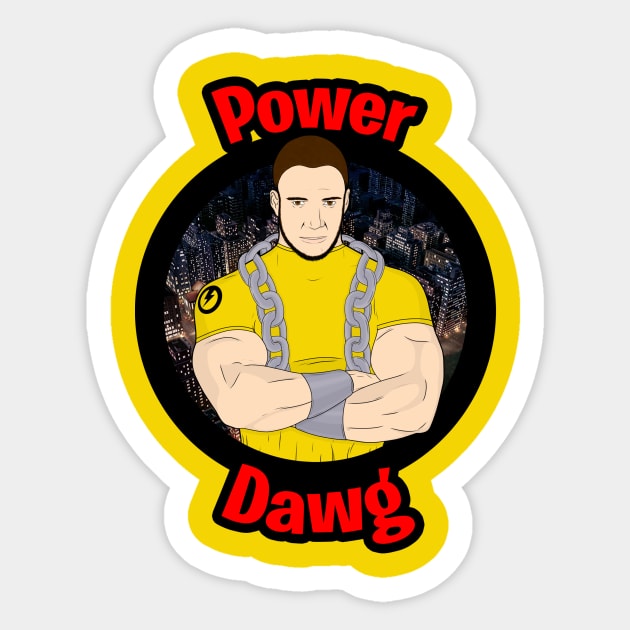 TUGS Clean Power Dawg Sticker by Uncensoredgamers